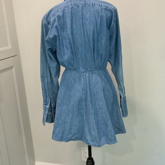 Vintage Ralph Lauren Western Denim Dress - Picture 8 of 12